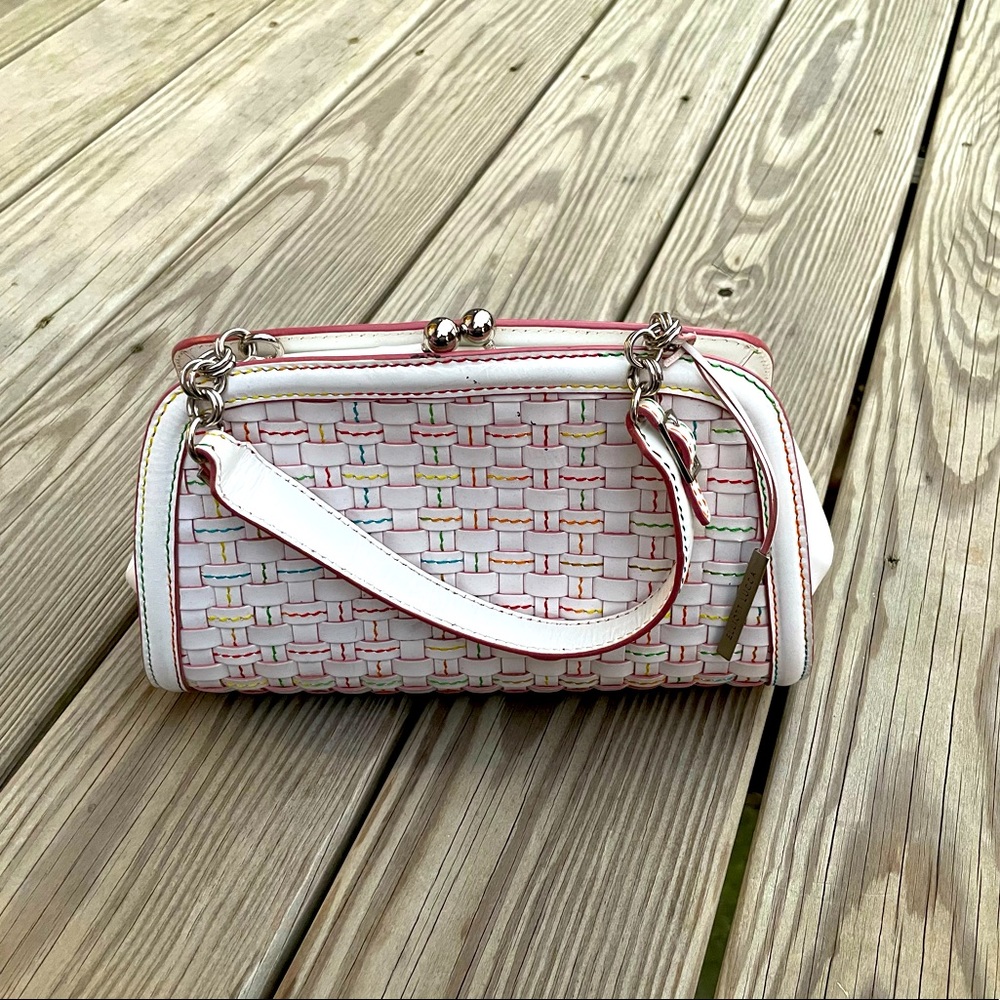 Elliott Lucca white handbag
